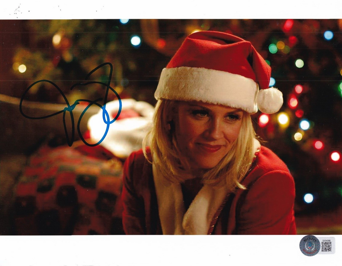 JENNY MCCARTHY signed (SANTA BABY 2) Christmas Maybe 8X10 photo BECKETT BJ54586