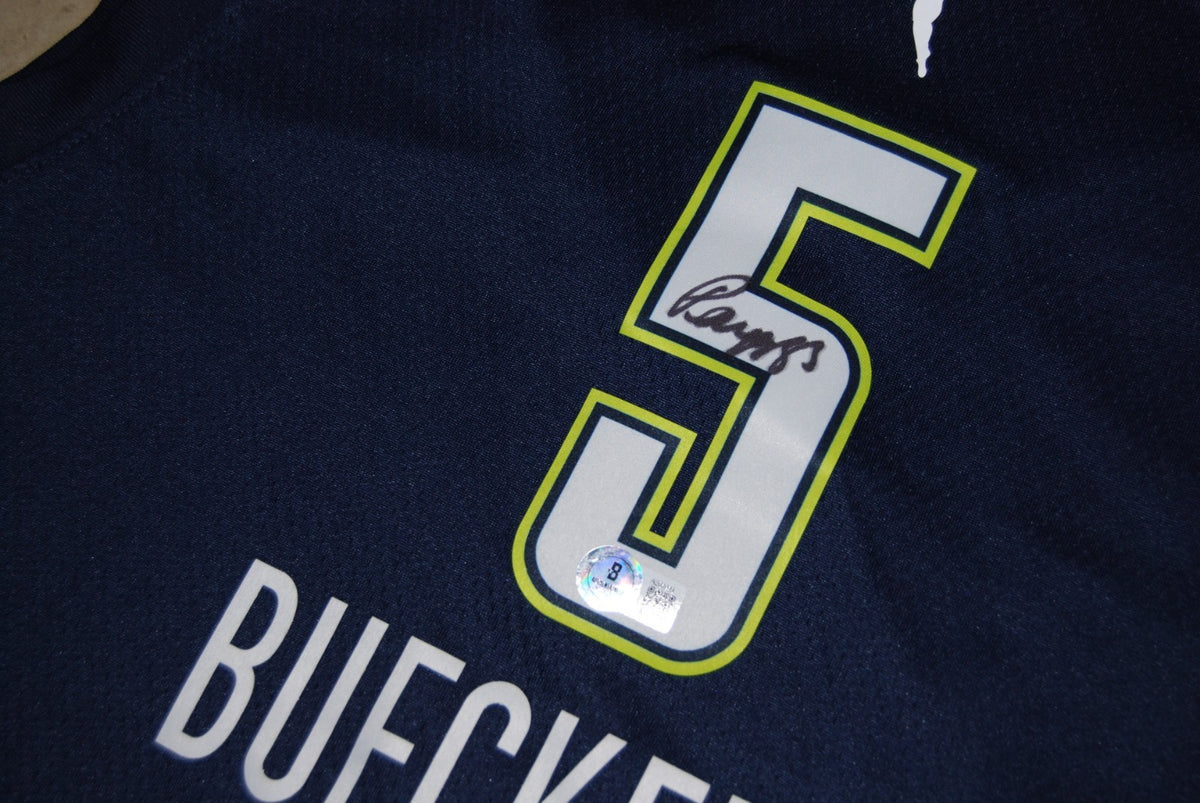 PAIGE BUECKERS signed (DALLAS WINGS) WNBA Nike explorer jersey BECKETT AE61923