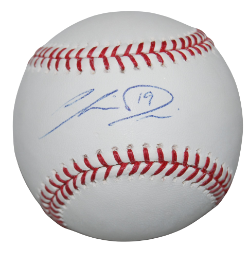 CHRIS DAVIS signed (BALTIMORE ORIOLES) Rangers OML baseball BECKETT BAS AD27358