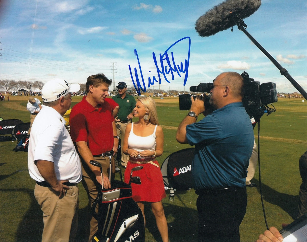 WIN MCMURRY signed PGA *PGA Tour Primetime* GOLF 8X10 photo W/COA