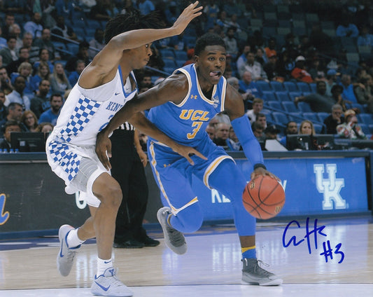 AARON HOLIDAY signed (UCLA BRUINS) basketball 8X10 photo *NBA DRAFT* W/COA #1