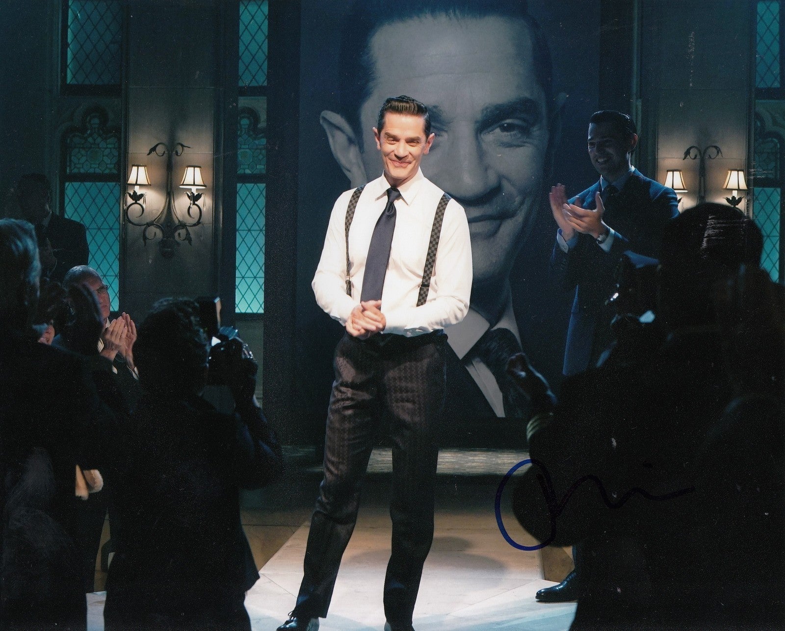 JAMES FRAIN signed (GOTHAM) 8X10 photo *THEO GALAVAN* (AZRAEL) W/COA #1