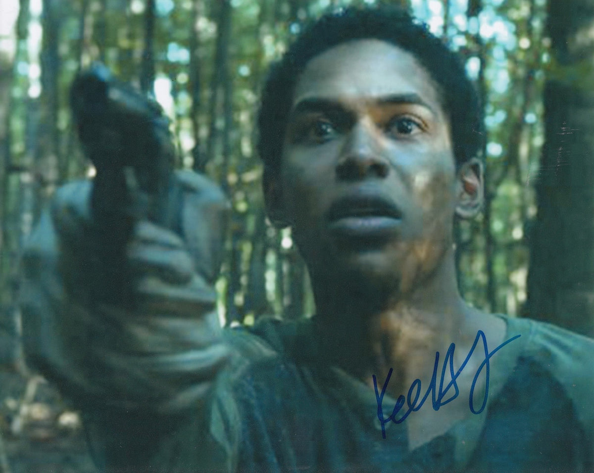 KELVIN HARRISON JR signed (IT COME A NIGHT) *TRAVIS* Movie 8X10 photo W/COA #2