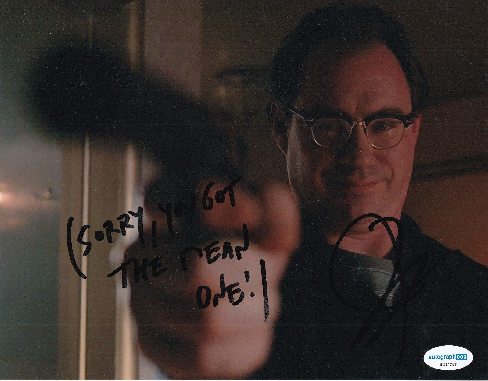 JOHN BILLINGSLEY signed (STITCHERS) Mitchell Blair 8X10 photo ACOA SC51727