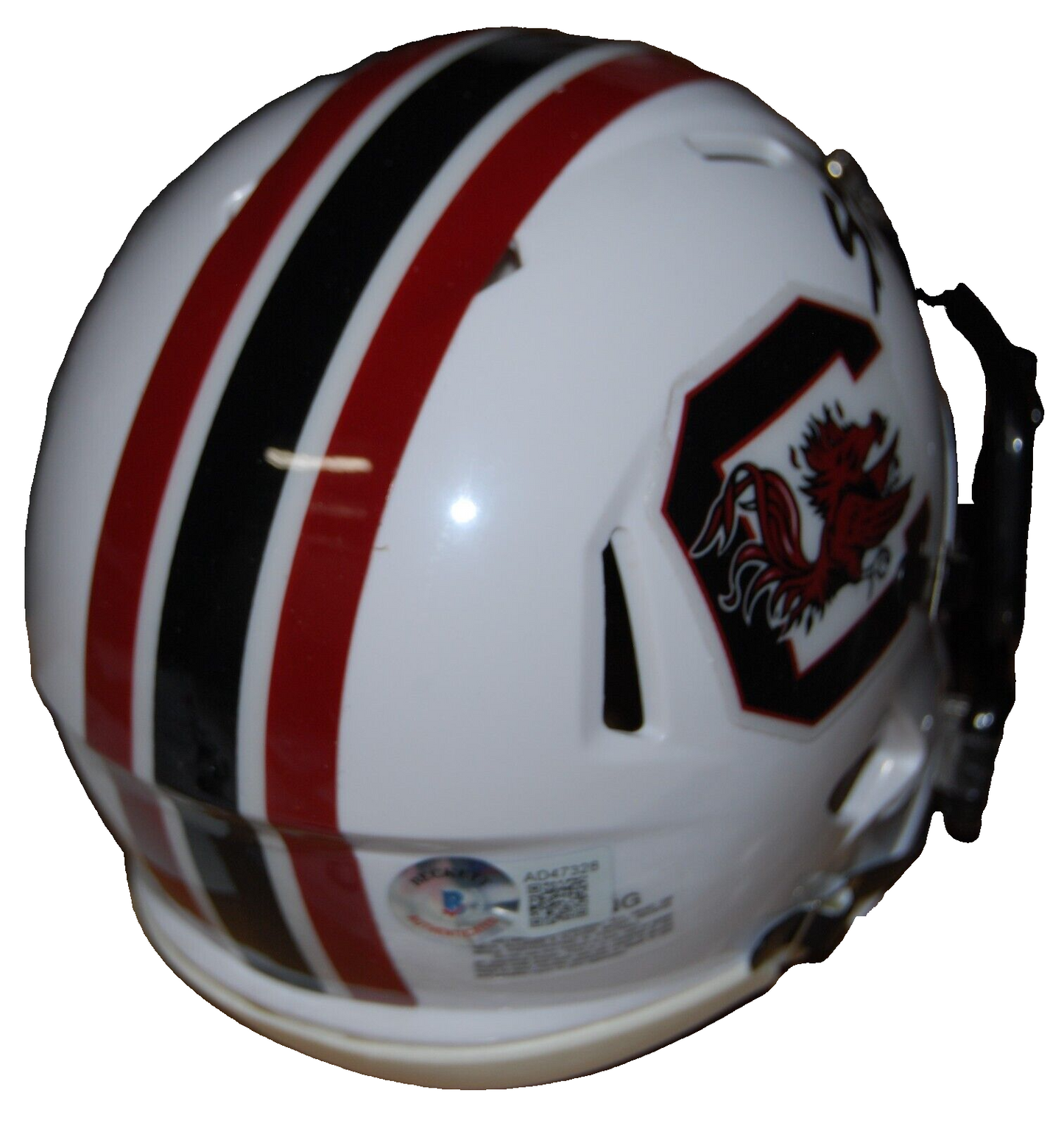 SPENCER RATTLER signed (SOUTH CAROLINA GAMECOCKS) mini helmet BECKETT AD47326