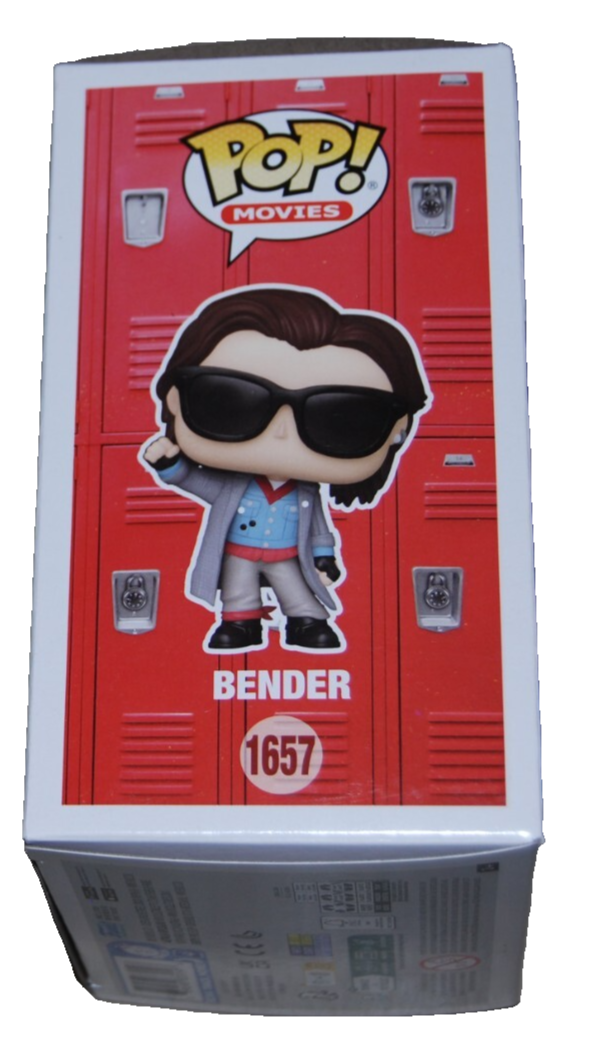 JUDD NELSON signed (THE BREAKFAST CLUB) Bender Funko pop #1657 BECKETT BS38073