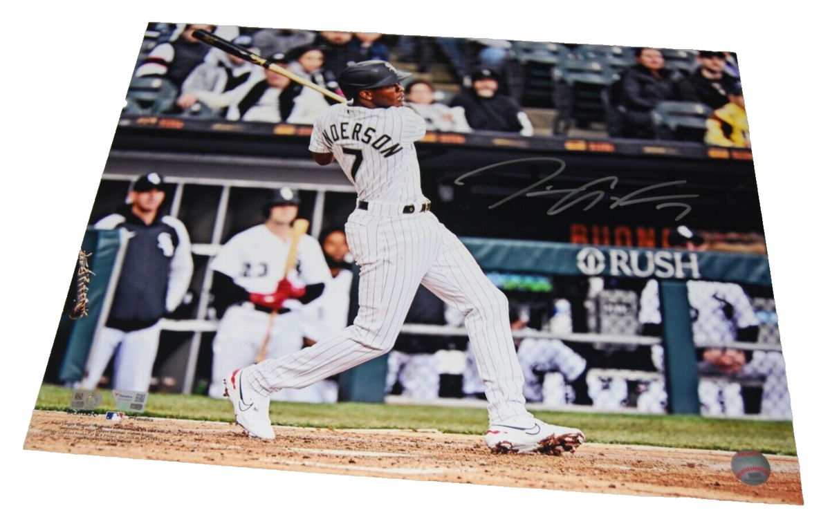 TIM ANDERSON signed (CHICAGO WHITE SOX) baseball 16X20 Fanatics MLB Authentic