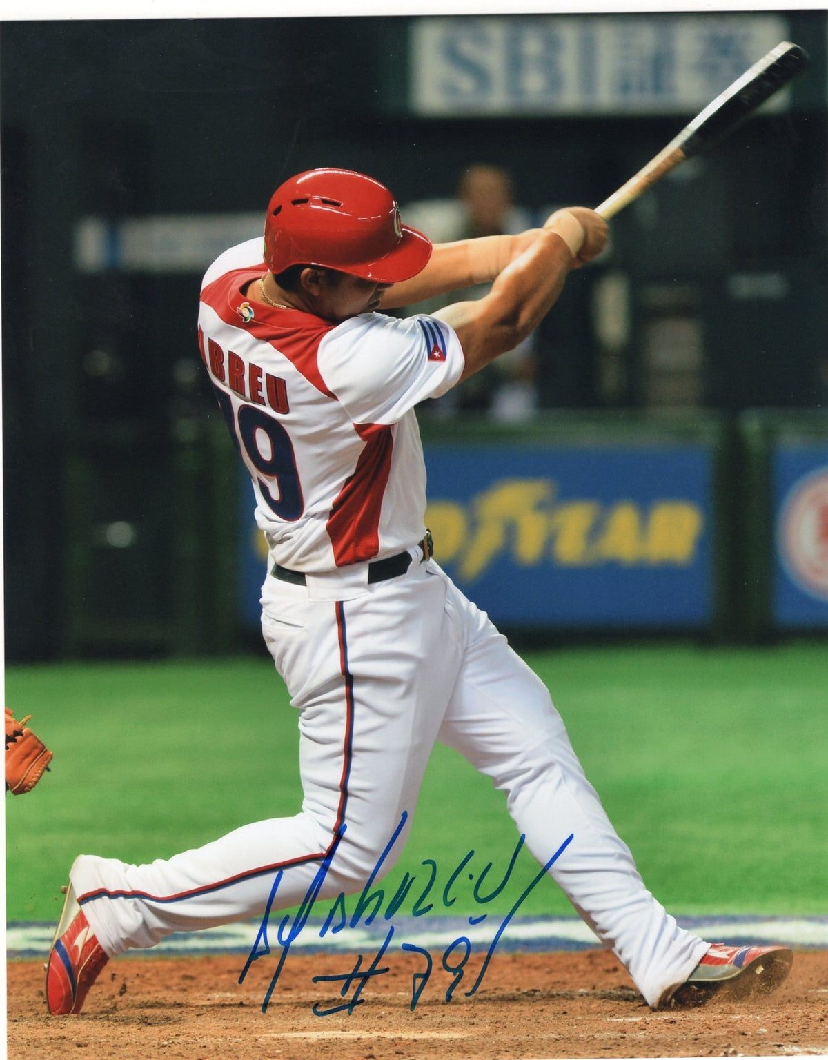 Jose Abreu signed 8x10 Photo w/COA Chicago White Sox Baseball Cuba