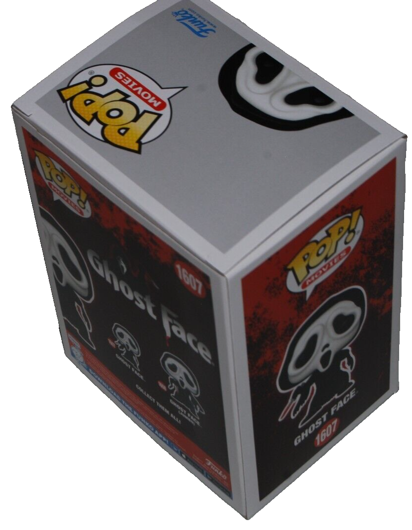 LAURIE METCALF signed (SCREAM) Ghostface 1607 Funko Pop #1176 BECKETT BN71131