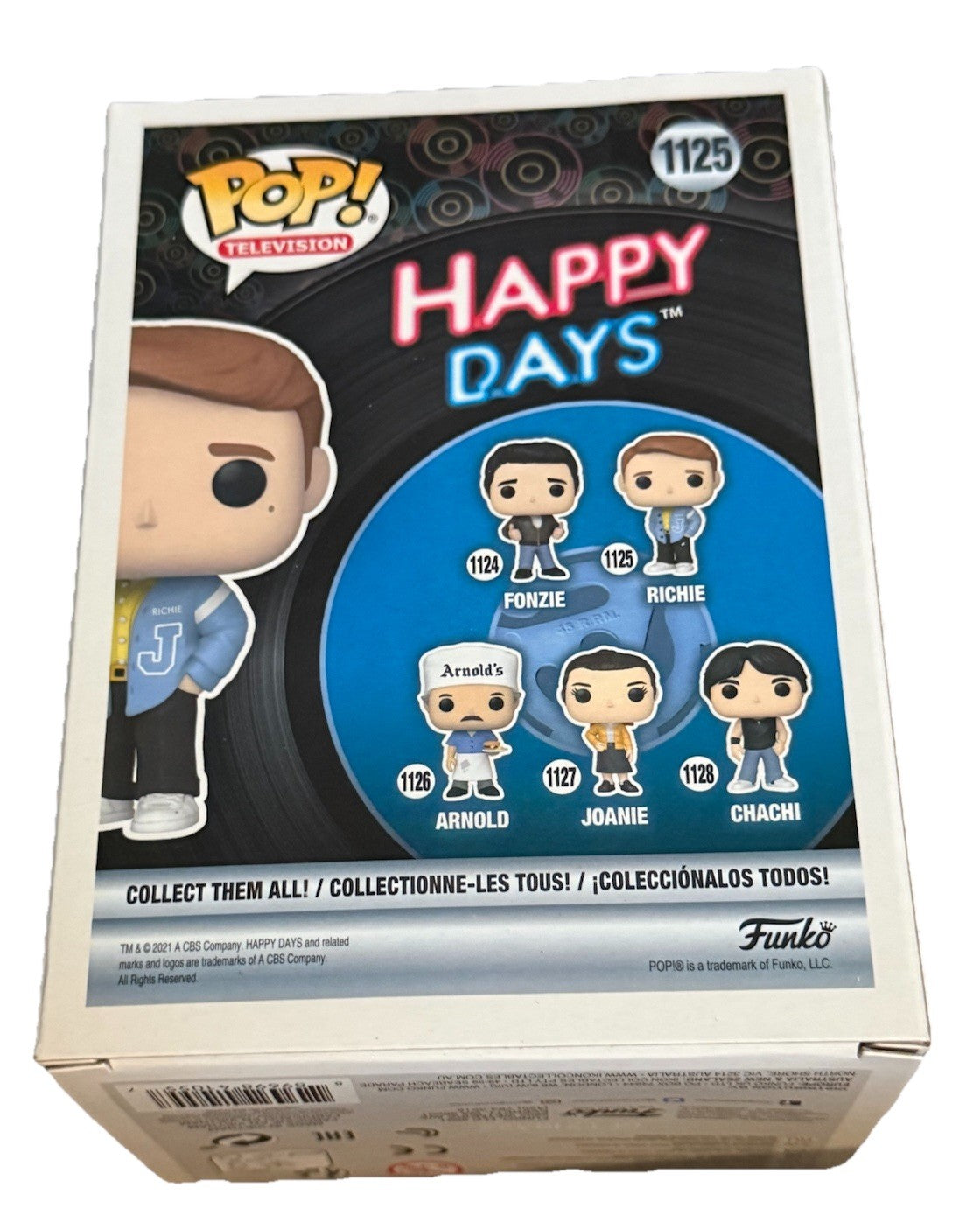 RON HOWARD signed (HAPPY DAYS) autographed Richie Funko Pop #1125 JSA AQ07164