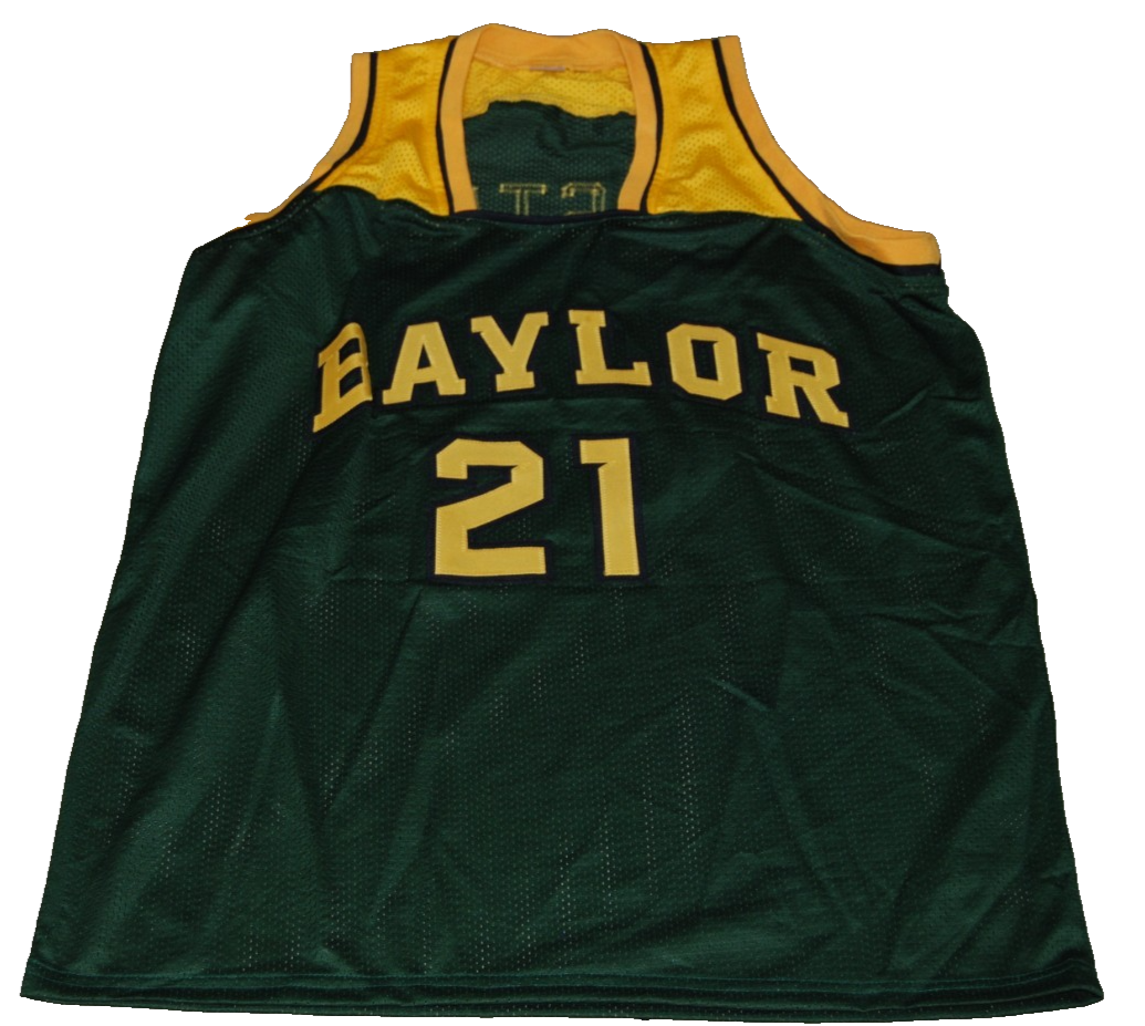 ISAIAH AUSTIN signed (BAYLOR BEARS) custom basketball jersey BECKETT BAS BW61007