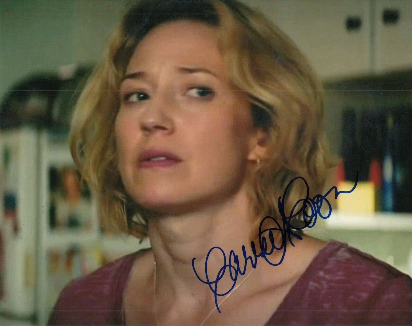 CARRIE COON signed (GHOSTBUSTERS: AFTERLIFE) Movie 8X10 *Callie* photo W/COA #4