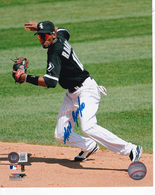 ALEXEI RAMIREZ signed (CHICAGO WHITE SOX) PHOTO FILE 8X10 photo BECKETT BH010921
