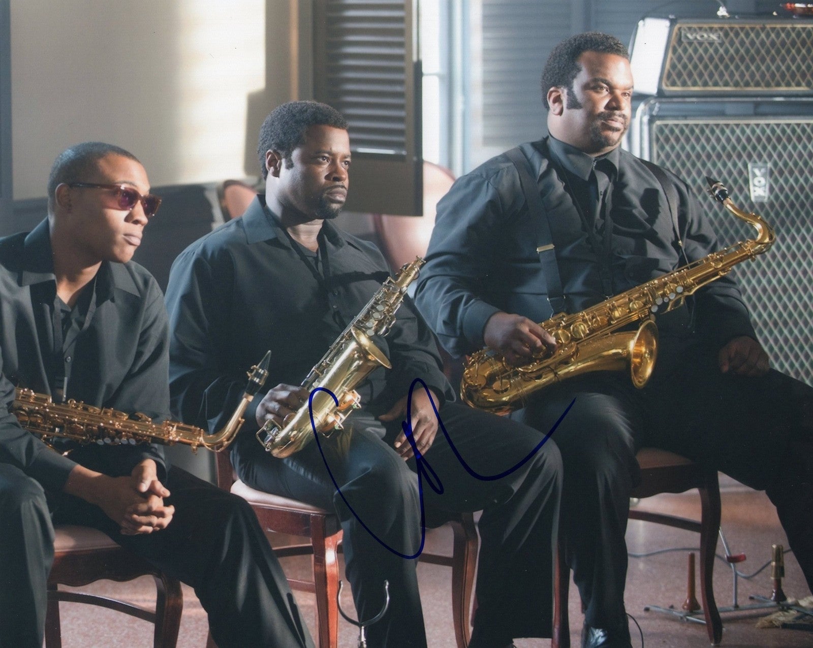 Craig Robinson signed 8x10 Photo w/COA Get on Up Maceo Parker