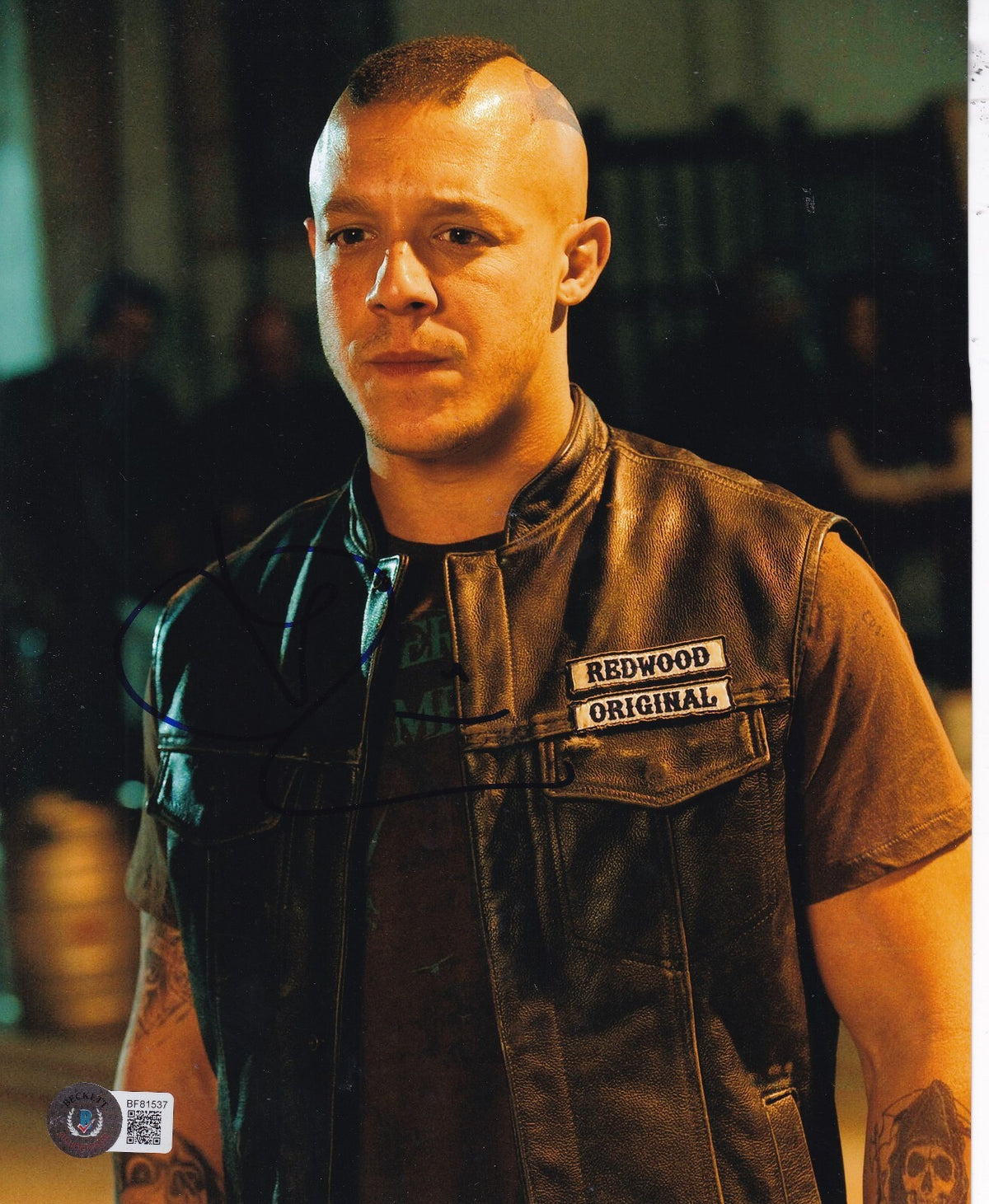 THEO ROSSI signed (SONS OF ANARCHY) Juice SOA 8X10 photo BECKETT BAS BF81537
