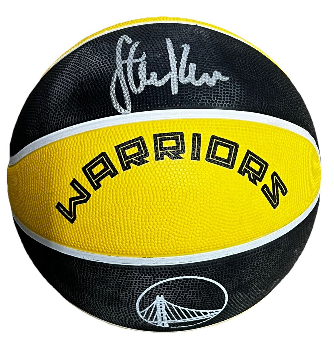 STEVE KERR Signed (GOLDEN STATE WARRIORS) Wilson NBA Logo Rubber Basketball