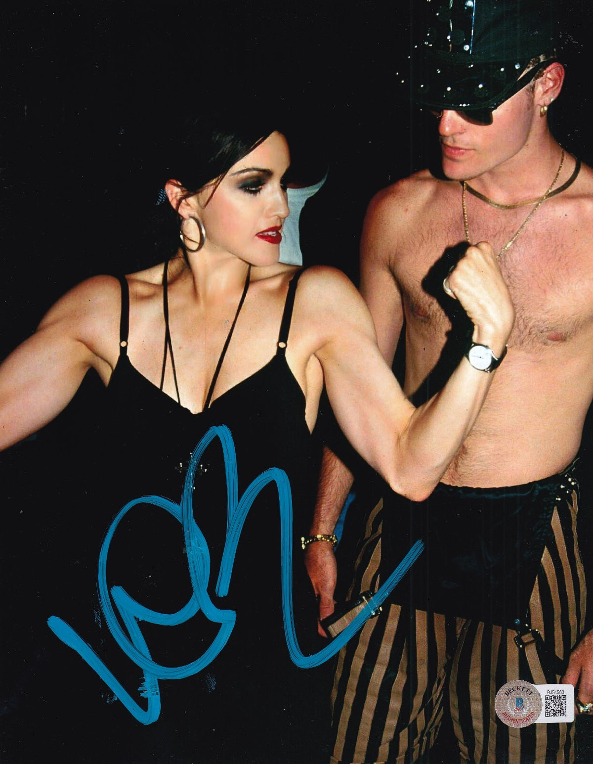 VANILLA ICE signed (COOL as ICE) Robert Van Winkle 8X10 BECKETT BAS BJ54563