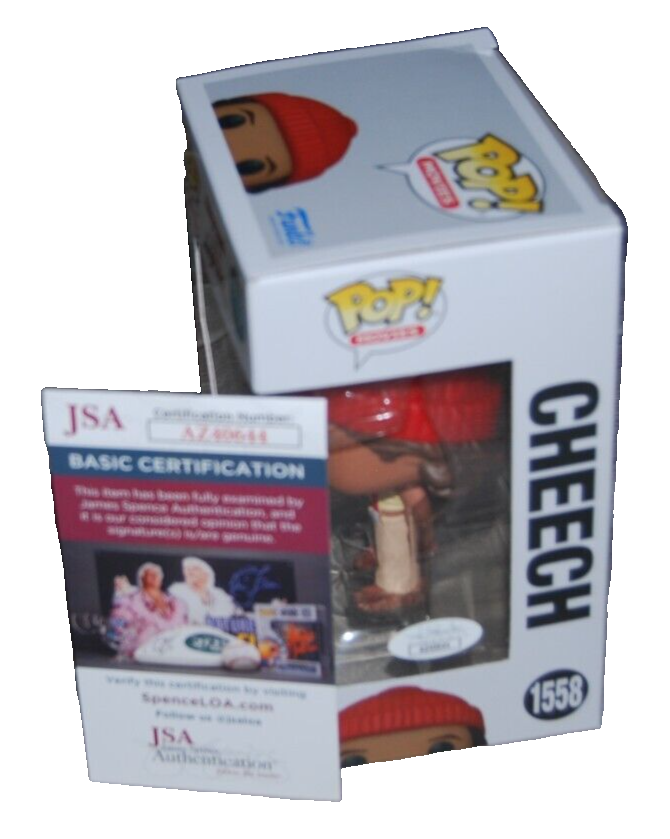 CHEECH MARIN signed  (UP IN SMOKE)  autographed Funko Movie Pop 1558 JSA AZ40644