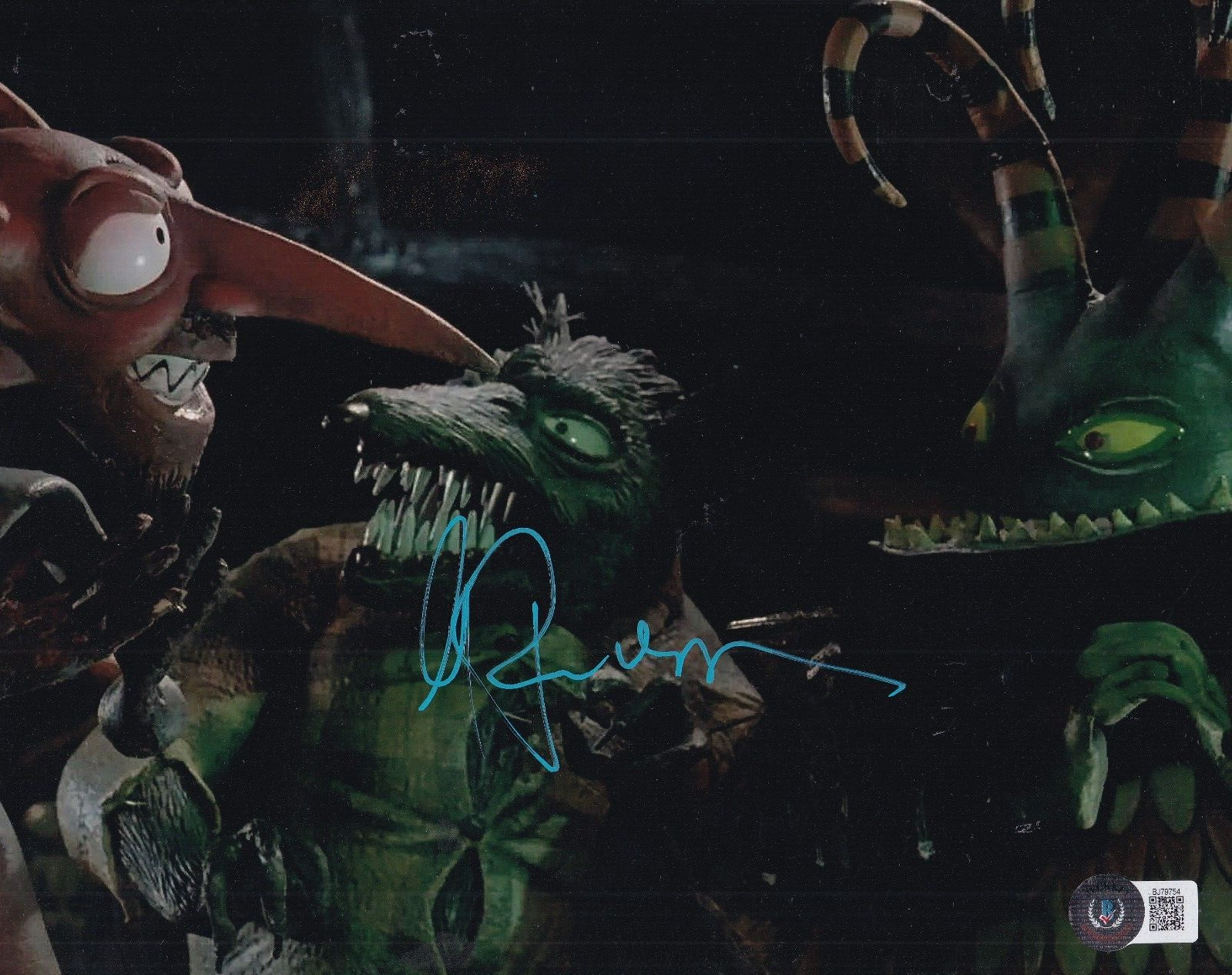 GREG PROOPS signed (A NIGHTMARE BEFORE CHRISTMAS) 8X10 photo BECKETT BAS BJ79754