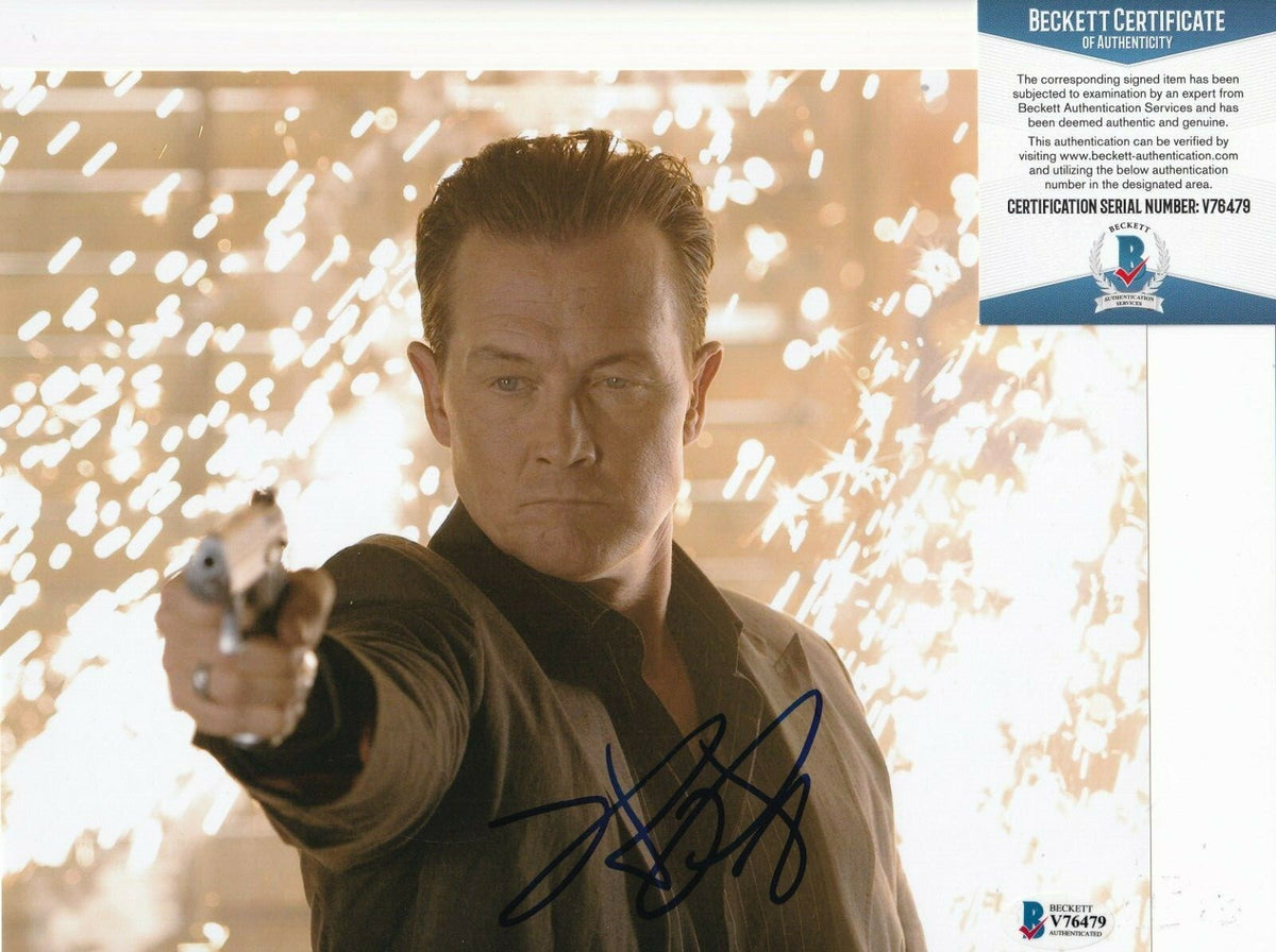 ROBERT PATRICK autographed (THE MARINE signed 8X10 photo BECKETT BAS V76479