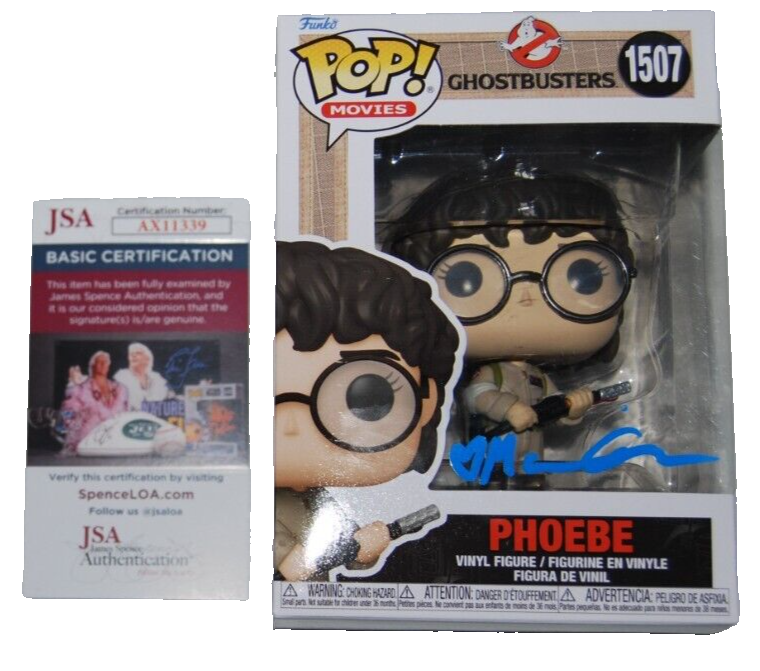MCKENNA GRACE signed (GHOSTBUSTERS) #1507 Phoebe Funko Pop Movies JSA AX11339