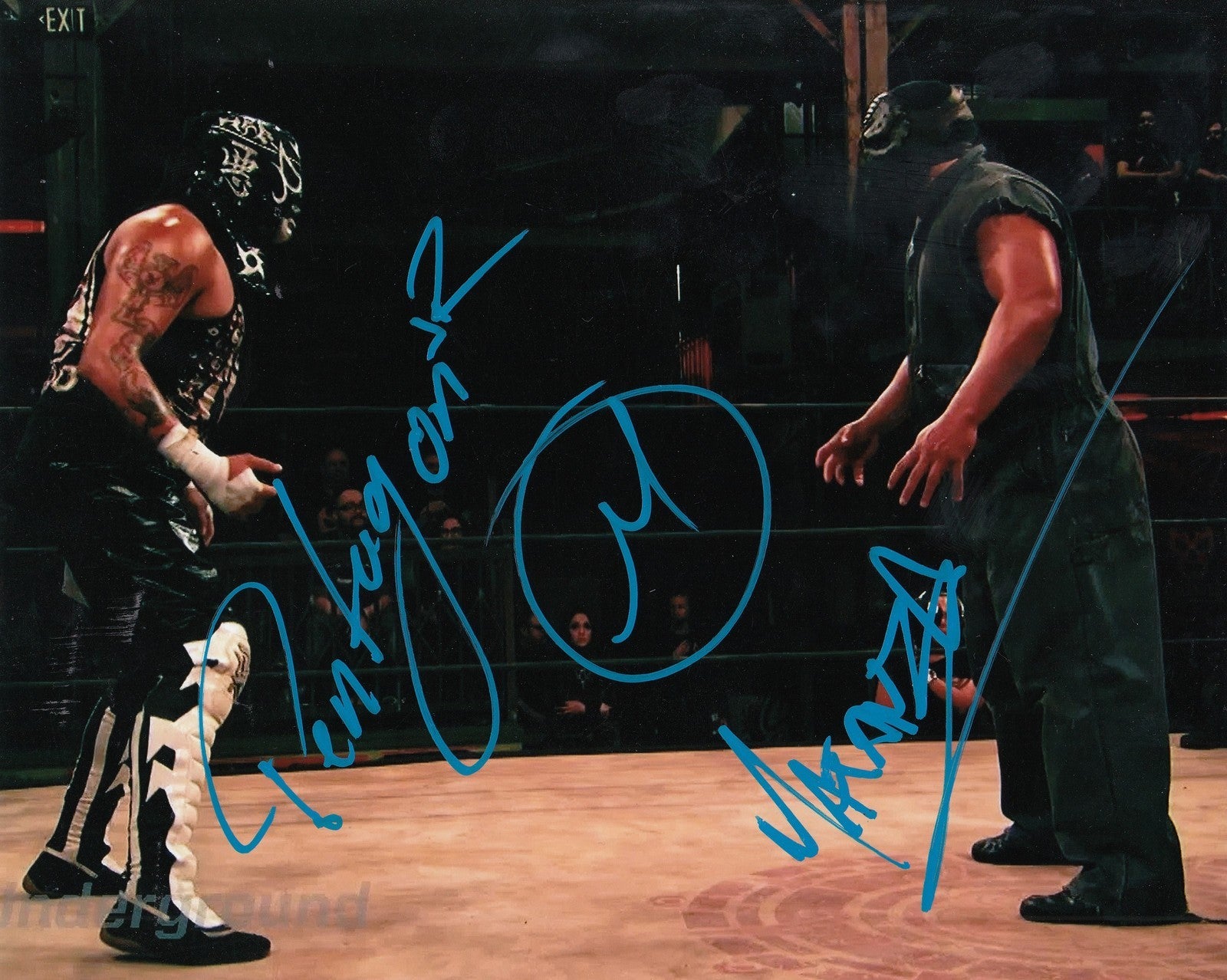 PENTAGON JR & FENIX signed (WRESTLING) 8X10 photo *Lucha Underground* W/COA #2