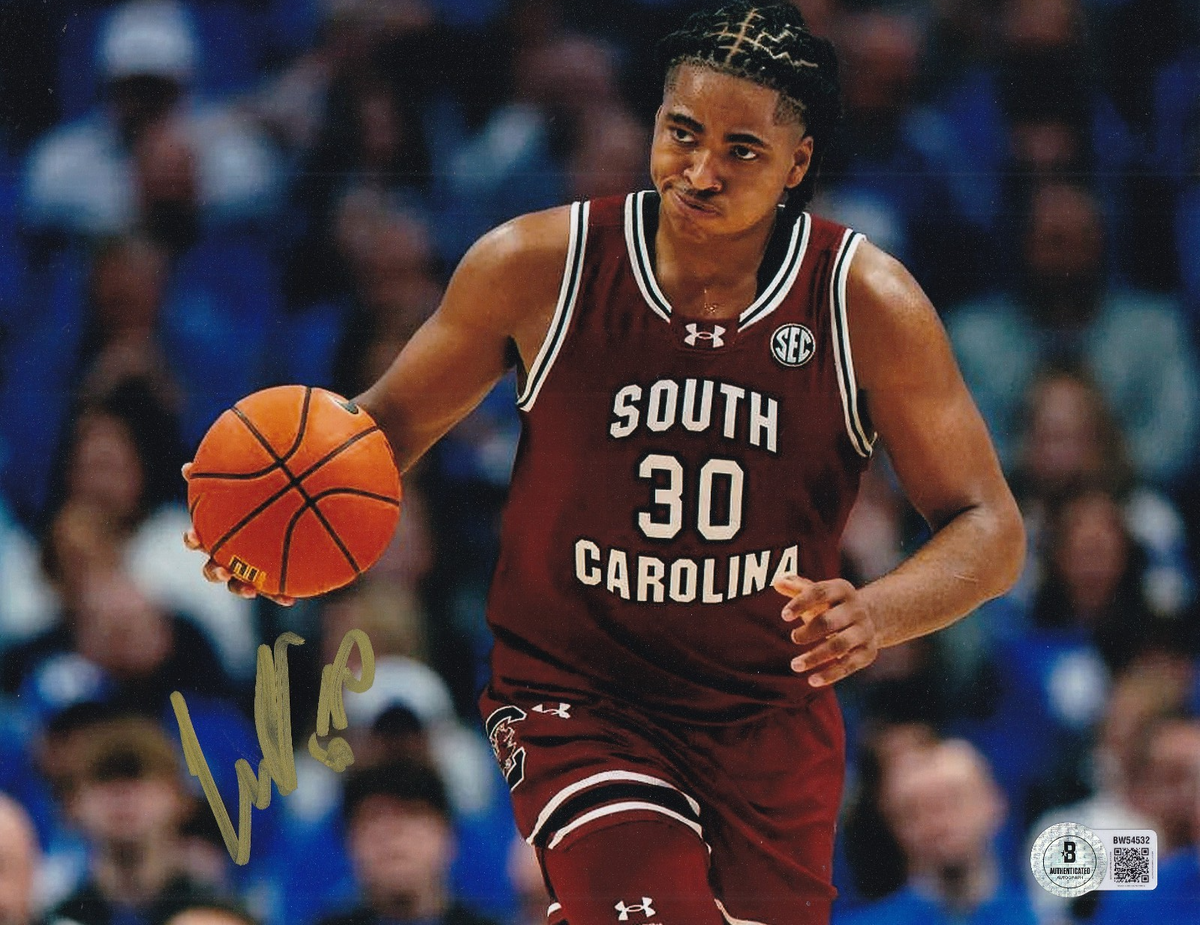 COLIN MURRAY BOYLES signed (SOUTH CAROLINA basketball 8X10 photo BECKETT BW54532