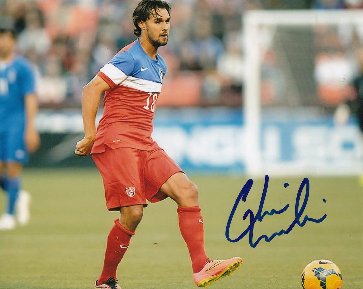 CHRIS WONDOLOWSKI signed (SAN JOSE EARTHQUAKES) *TEAM USA* 8X10 photo W/COA #1