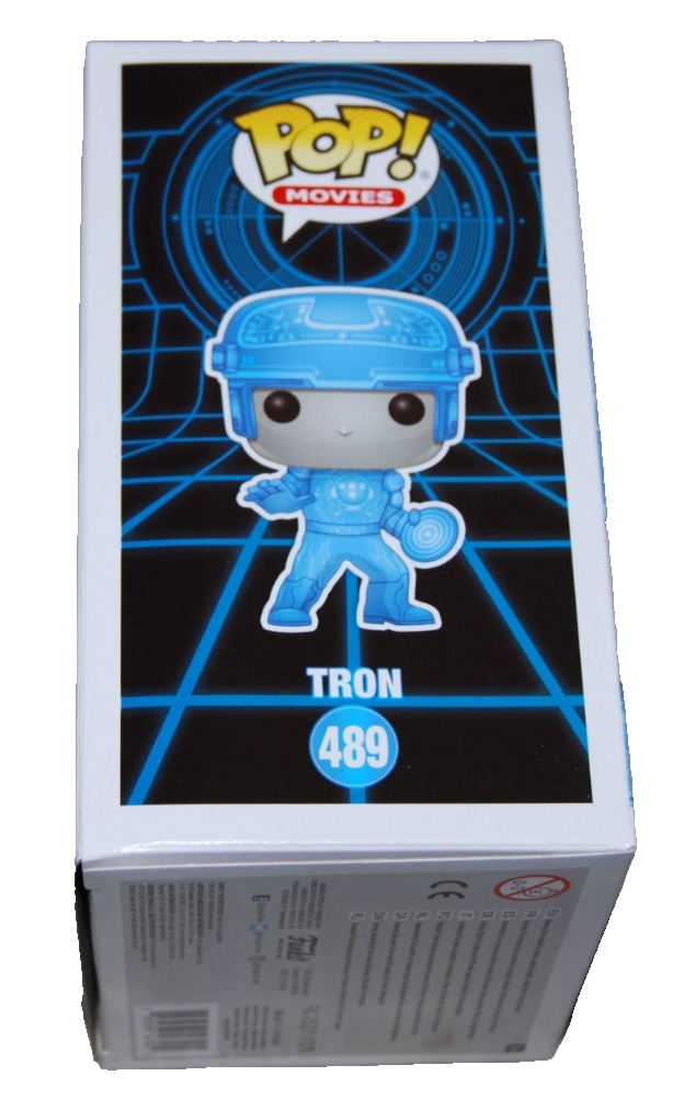 GARRETT HEDLUND signed (TRON) #489 Glow in the Dark Funko Pop BECKETT BU41133