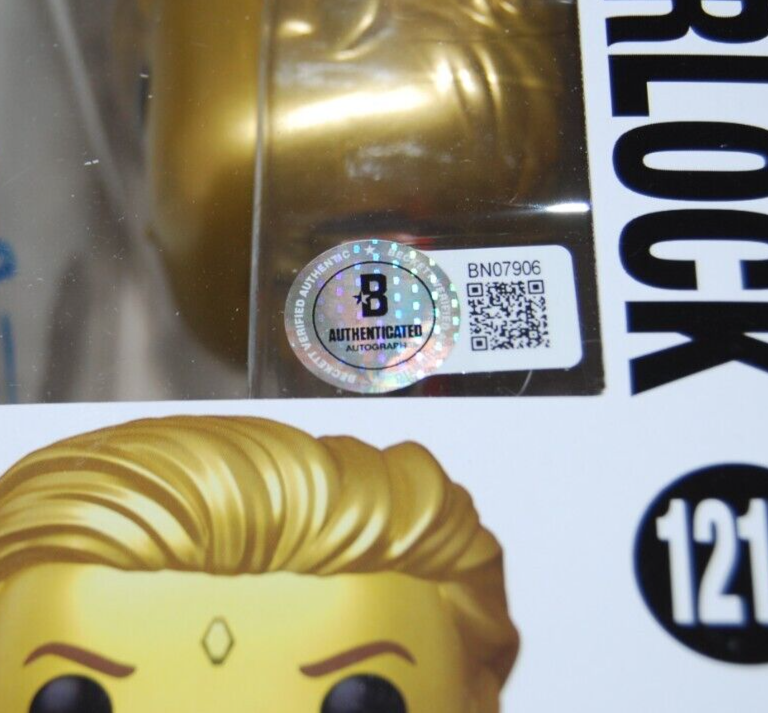WILL POULTER signed (GUARDIANS OF THE GALAXY) 1210 Funko Pop BECKETT BAS BN07906