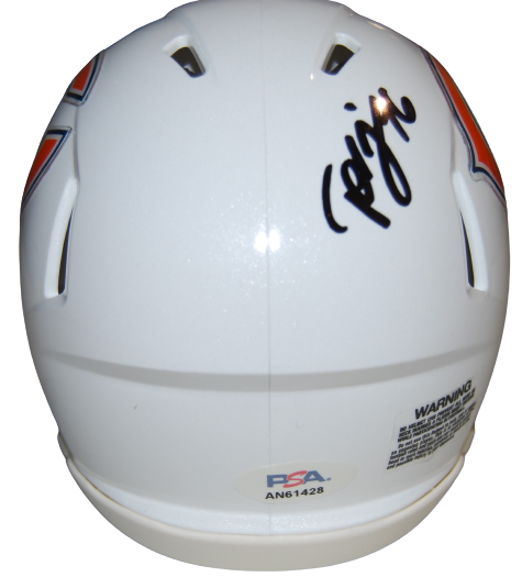 TEVIN JENKINS signed (CHICAGO BEARS) mini football helmet PSA/DNA AN61428