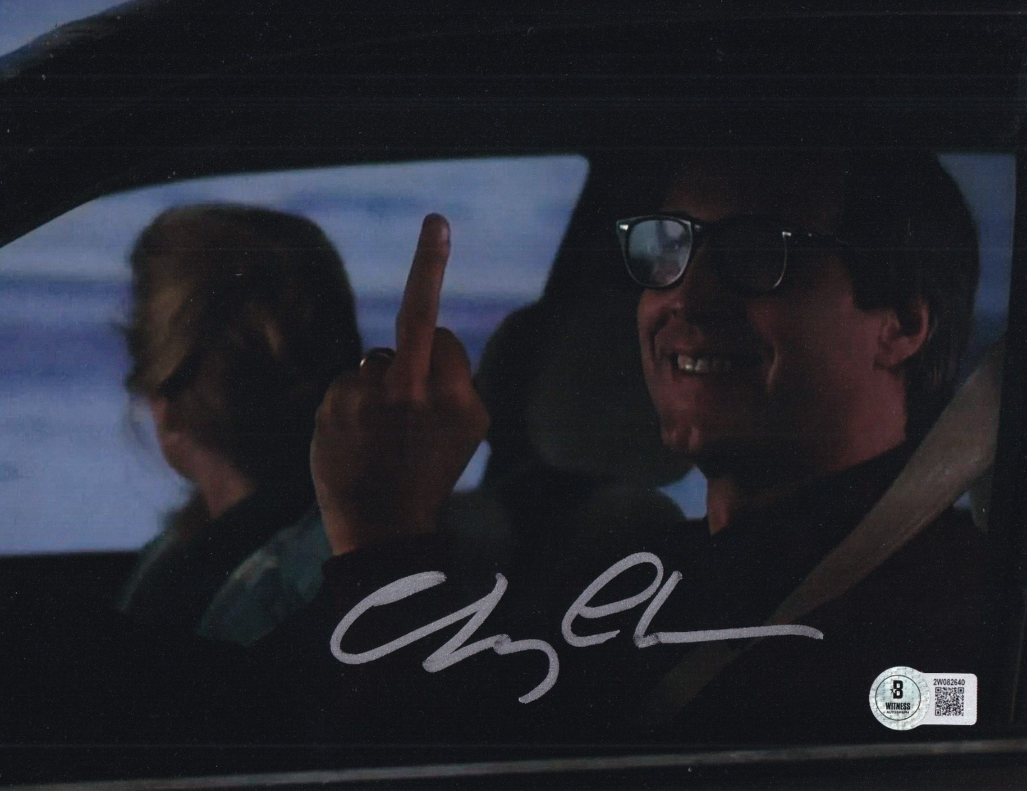 CHEVY CHASE signed (CHRISTMAS VACATION) Clark 8X10 photo BECKETT BAS 2W082640