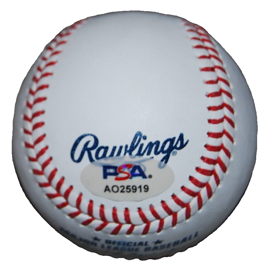 TRISTON MCKENZIE signed (CLEVELAND GUARDIANS) OML baseball PSA/DNA AO25919