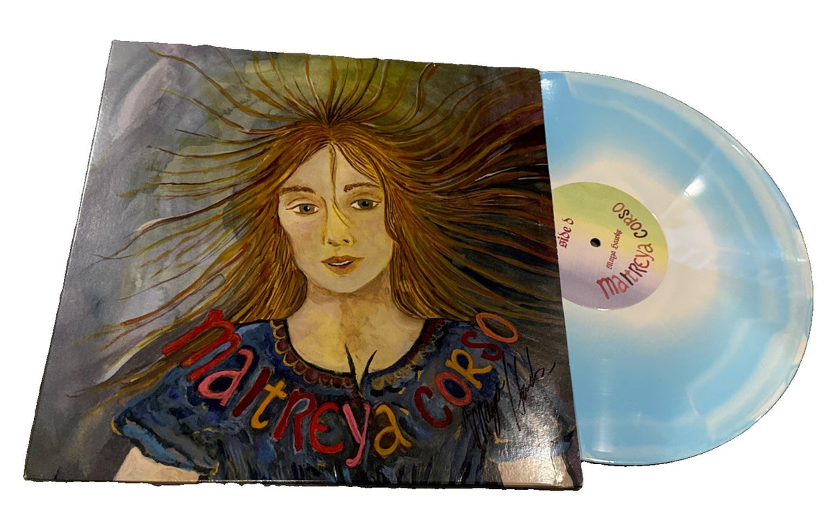 MAYA HAWKE signed (MAIFREYA CORSO) Vinyl record Album BECKETT BAS BY085844