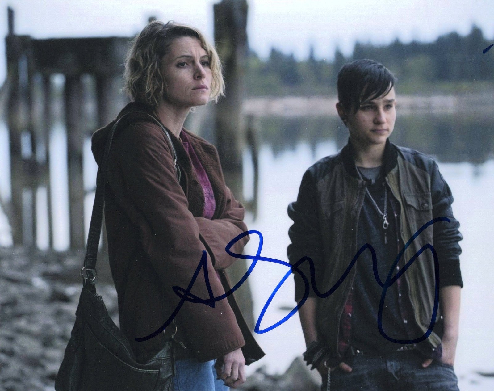 Amy Seimetz signed The Killing 8x10 Photo w/COA Danette Lutz #2