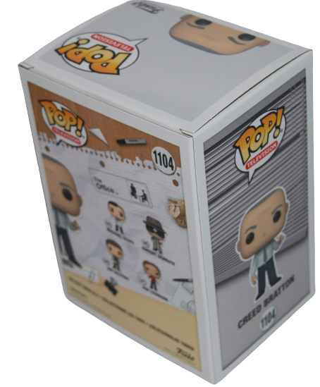CREED BRATTON signed (THE OFFICE) red ink Specialty Funko Pop #1104 BECKETT BAS