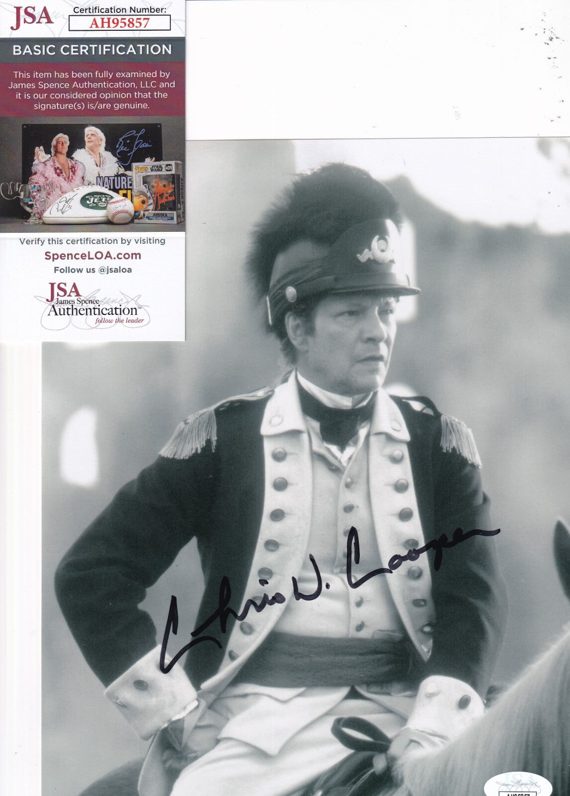 CHRIS COOPER signed (THE PATRIOT) autographed movie 8X10 photo JSA COA AH95857