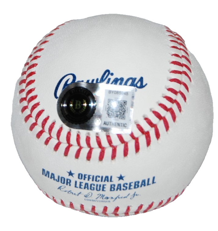 BINO WATTERS signed (LSU TIGERS) Major League baseball BECKETT BAS BY085945
