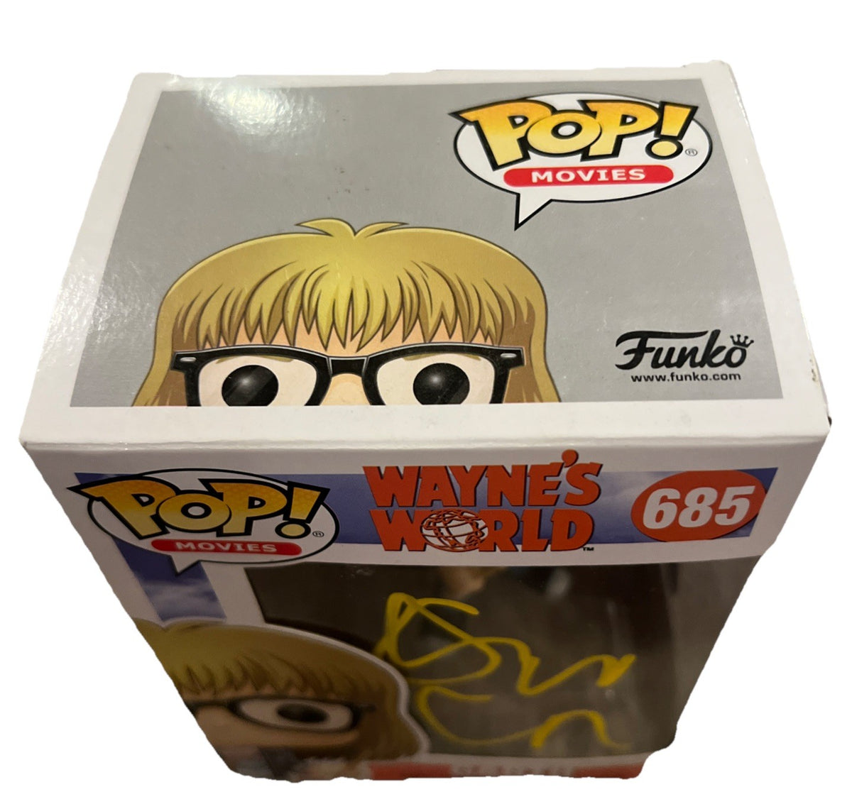 DANA CARVEY  signed (WAYNES WORLD) Garth Funko Pop #685 Beckett BAS BT78157
