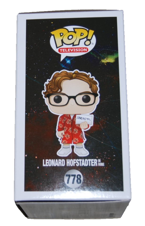 JOHNNY GALECKI signed (BIG BANG THEORY) Leonard #778 Funko Pop #BECKETT BU41138