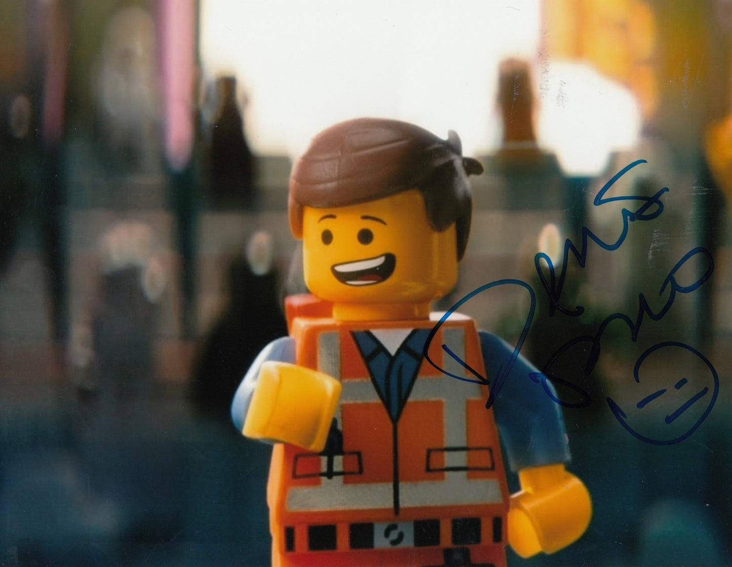 DAVE FRANCO signed *THE LEGO MOVIE* WALLY movie 8X10 photo W/COA