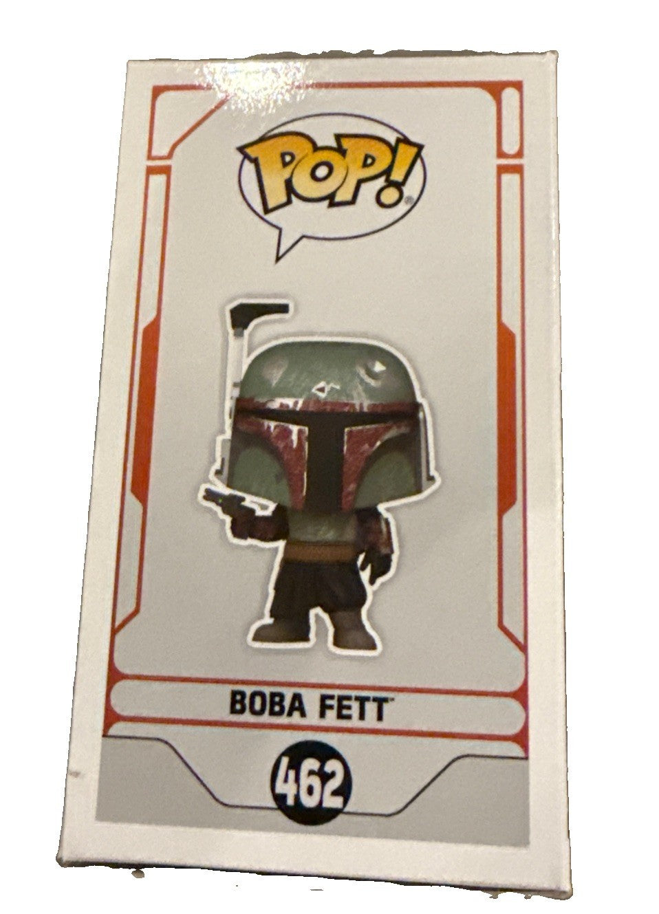 TEMUERA MORRISON signed (BOBA FETT) Mandalorian Funko Pop #462 JSA CK92744