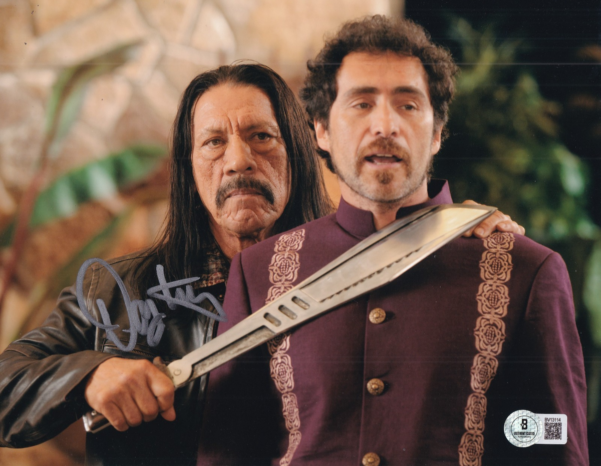 DANNY TREJO signed (MACHETE) Movie autographed 8X10 photo BECKETT BAS BV13114