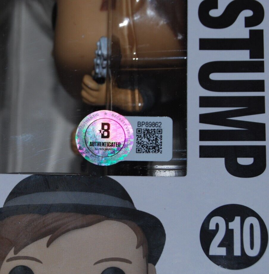 PATRICK STUMP signed (FALL OUT BOY) Funko Pop Rocks #210 BECKETT BAS BP89862