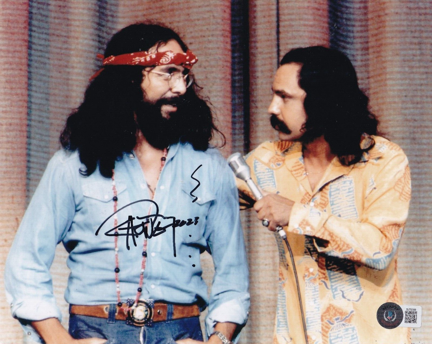 TOMMY CHONG signed (CHEECH & CHONG) Up in Smoke 8X10 photo BECKETT BAS BJ79388