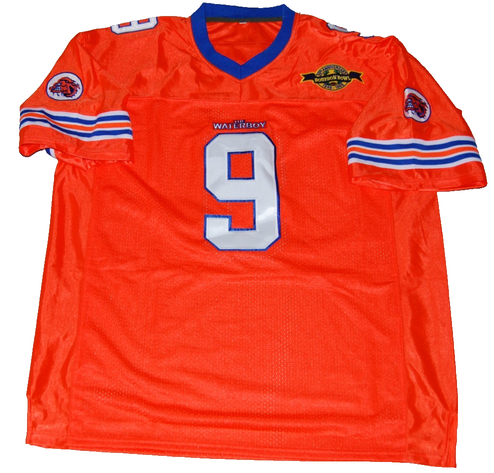 ADAM SANDLER signed (THE WATERBOY)  BOUCHER football jersey BECKETT BAS BV13320