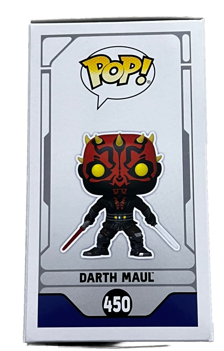 RAY PARK signed (STAR WARS) Darth Maul Funko Pop #450 PSA/DNA AO73820