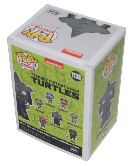 FRANCOIS CHAU signed (NINJA TURTLES) Shredder #1138 Funko Pop BECKETT BD22600