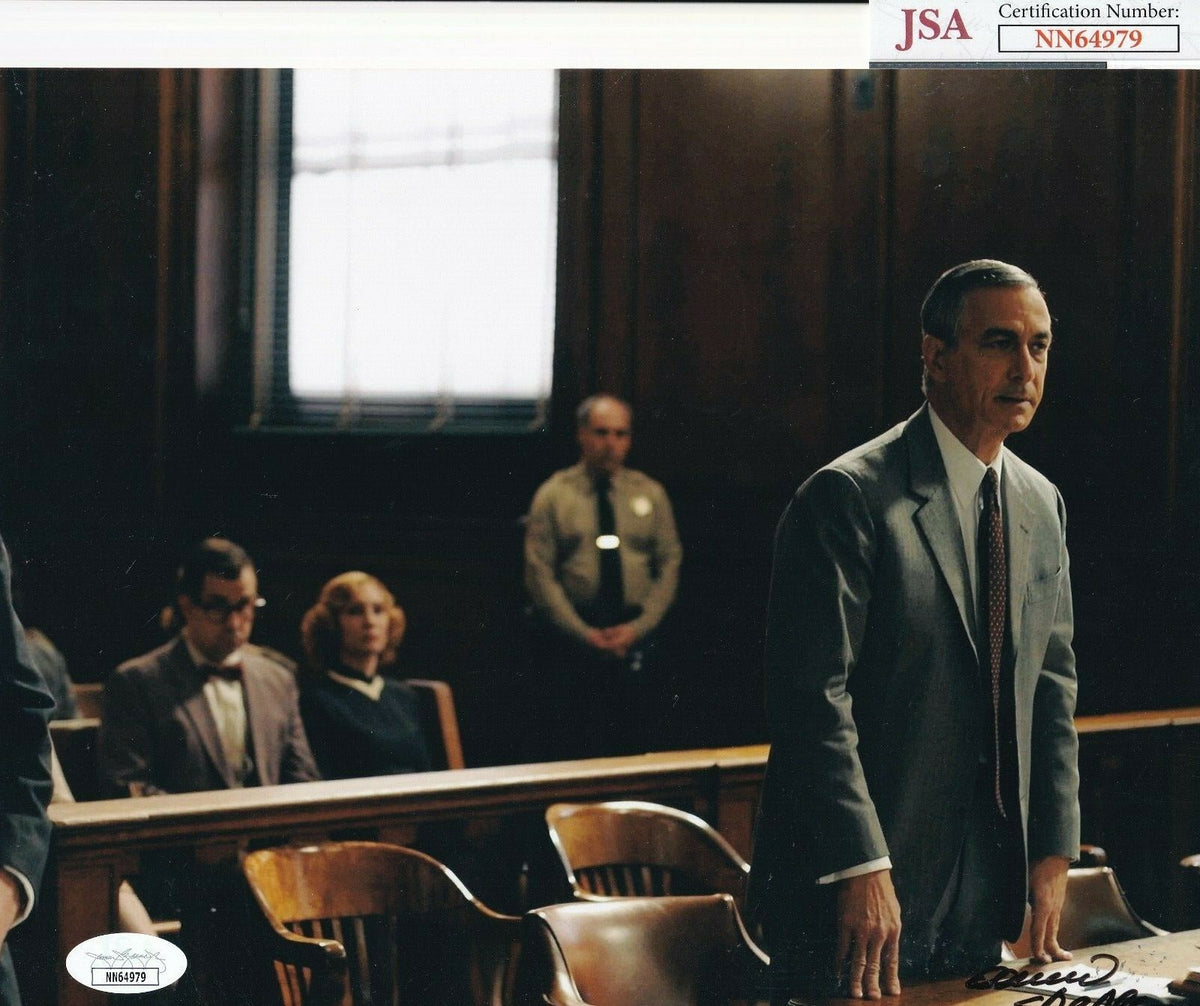 DAVID STRATHAIRN signed (HOWL) Ralph McIntosh movie 8X10 photo JSA NN64979