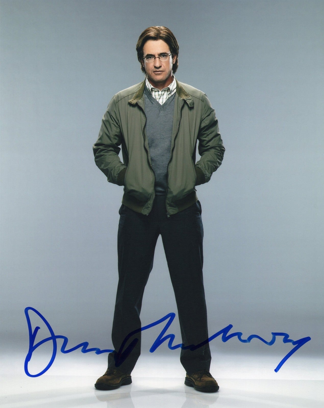Dermot Mulroney Crisis Francis Gibson Signed 8x10 Photo w/COA